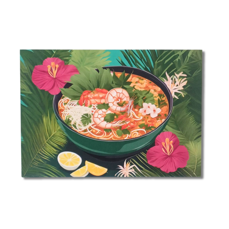 Singapore Postcard - Laksa