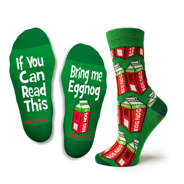 If You Can Read This Socks: Bring Me Eggnog