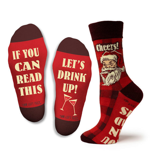 If You Can Read This Socks - Let's Drink Up