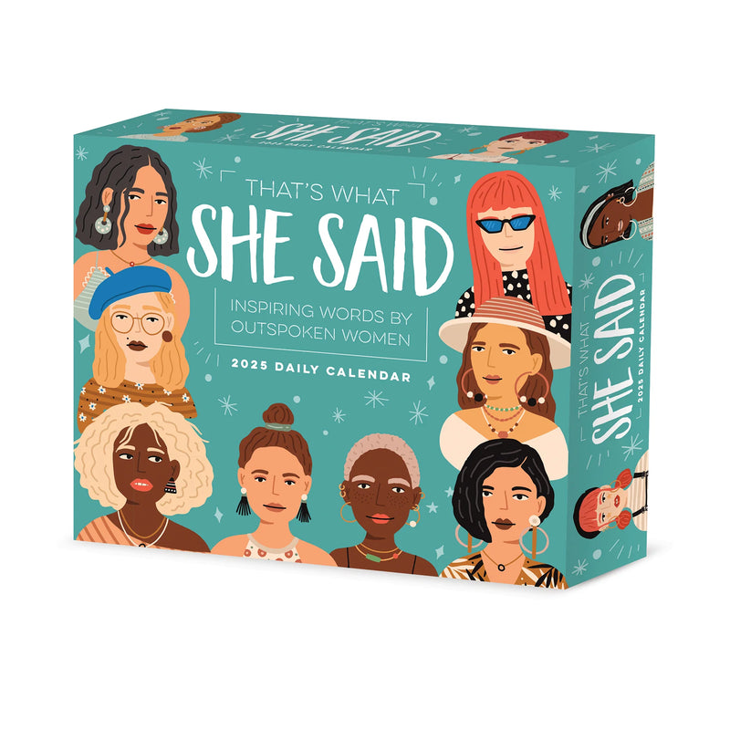 That's What She Said 2025 Box Calendar