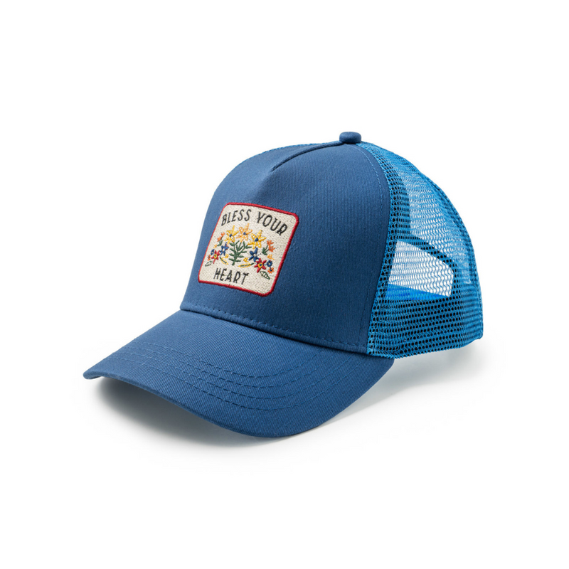 Trucker Hat - Bless Your Heart (Navy)