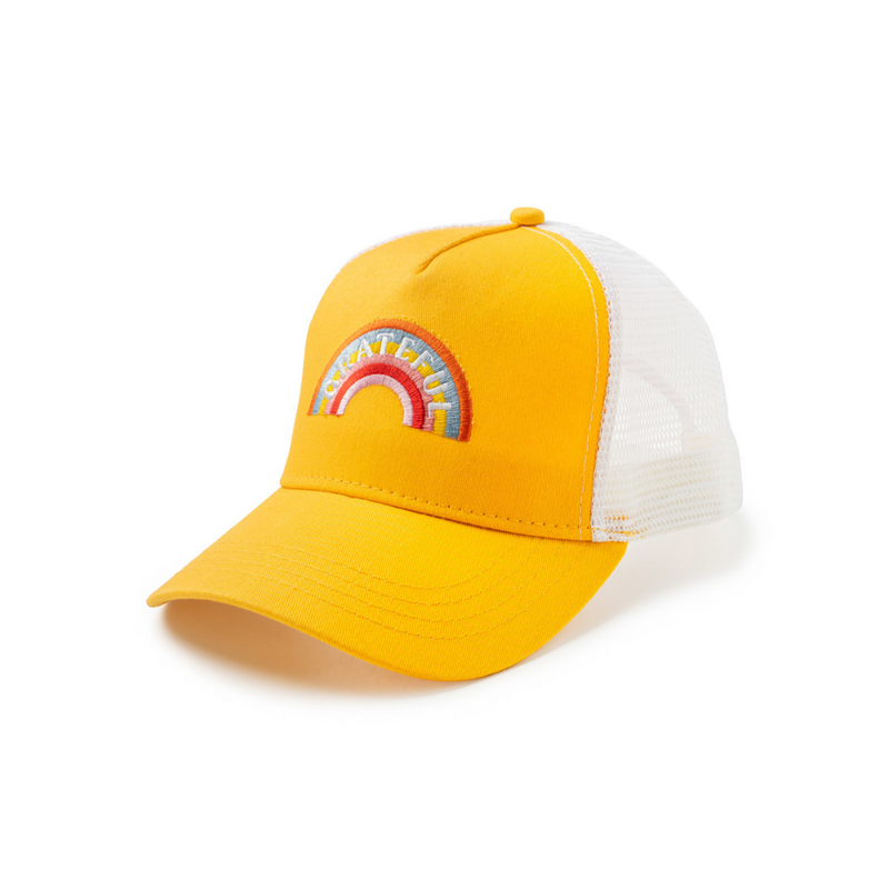 Trucker Hat - Grateful (Yellow)