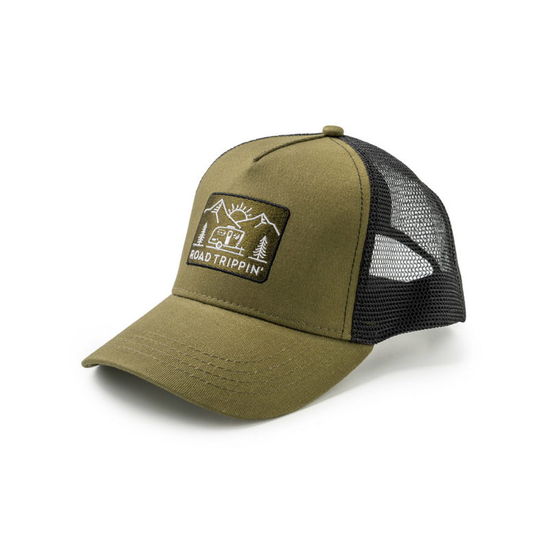 Trucker Hat - Road Trippin (Olive)