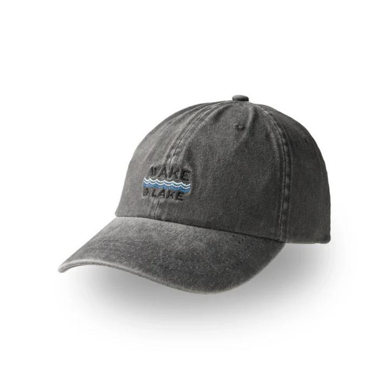 Classic Hat - Wake & Lake (Dark Gray)