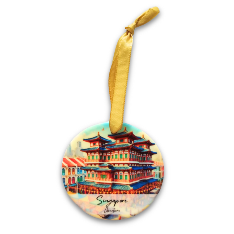 Christmas Hanging Ornament - Chinatown