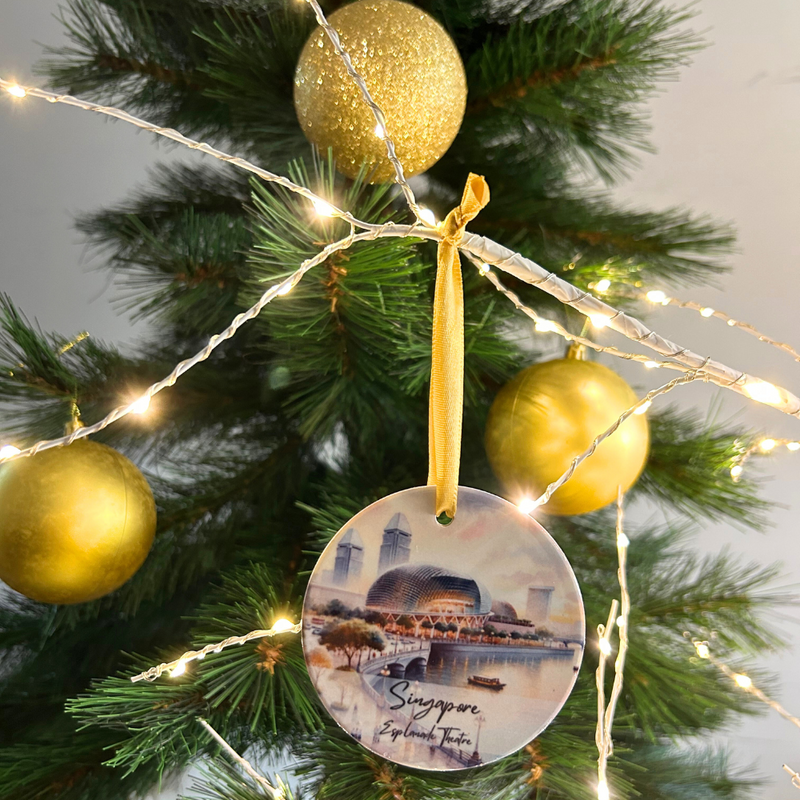 Christmas Hanging Ornament - Esplanade Theatre