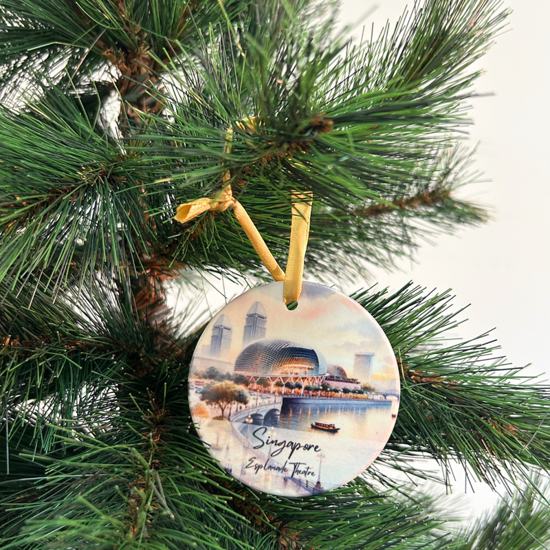 Christmas Hanging Ornament - Esplanade Theatre