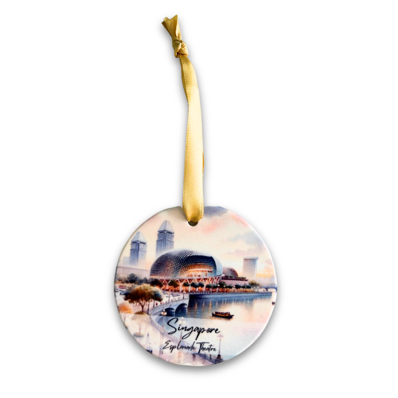 Christmas Hanging Ornament - Esplanade Theatre