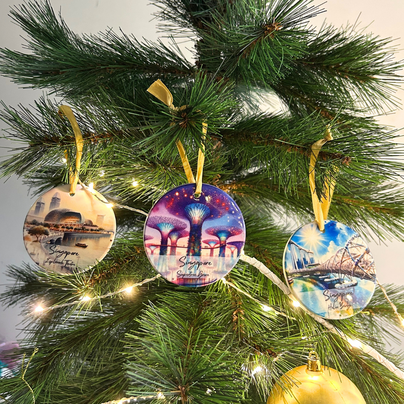 Christmas Hanging Ornament - Helix Bridge