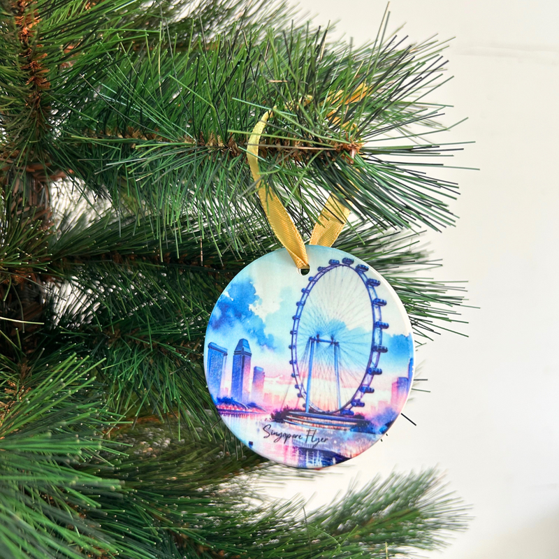 Christmas Hanging Ornament - Singapore Flyer