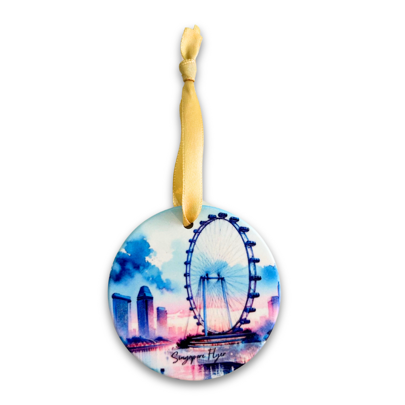 Christmas Hanging Ornament - Singapore Flyer