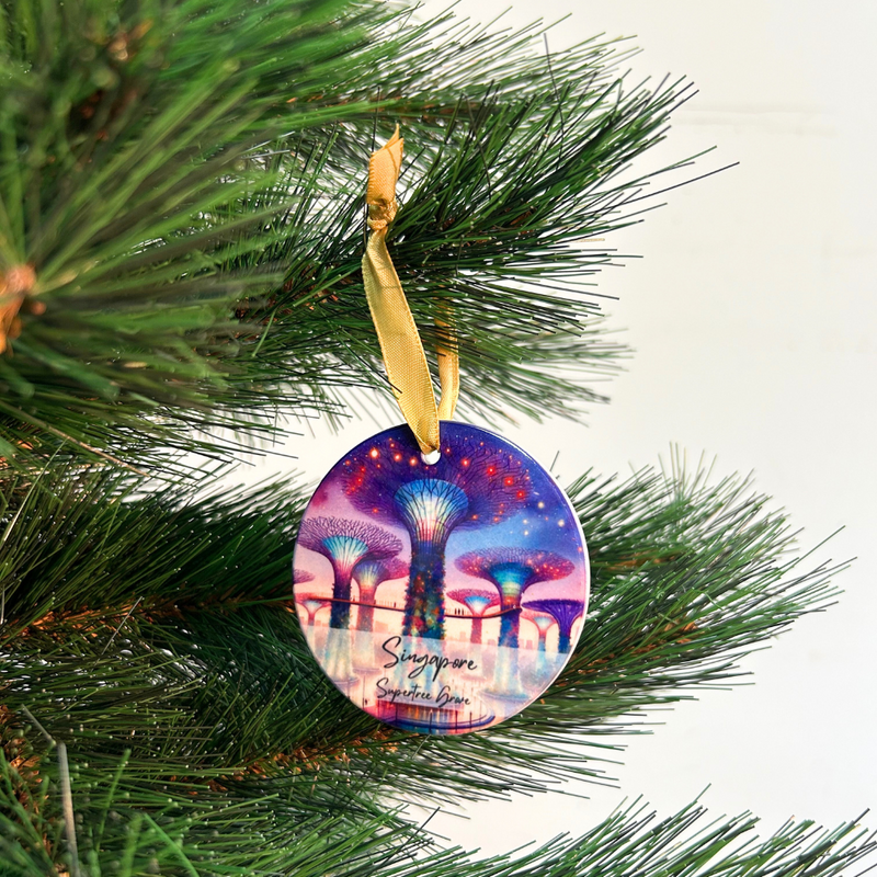 Christmas Hanging Ornament - Supertree Grove