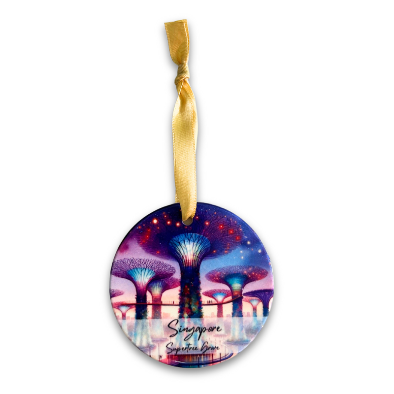 Christmas Hanging Ornament - Supertree Grove