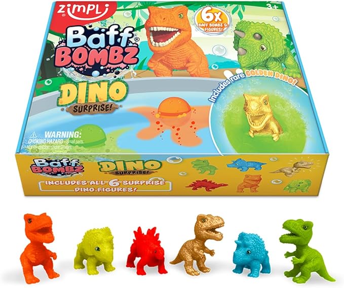 Baff Bombz - Dino Surprise (6-Pack)