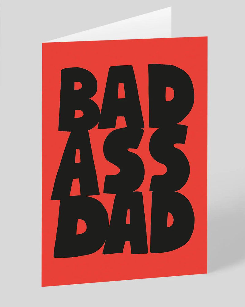 Bad Ass Dad Card