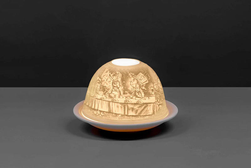 Lithophane Dome - Alice in Wonderland