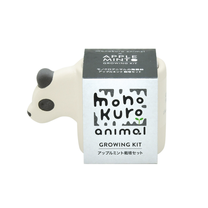 Monochrome Animal - Panda - Apple Mint