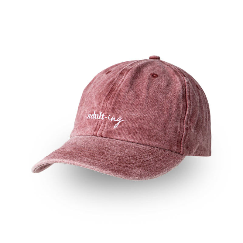 Classic Hat - Adulting (Wine)