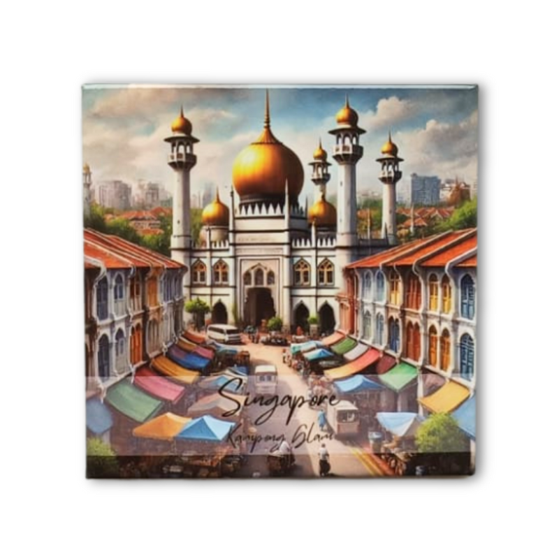 Singapore Fridge Magnet - Kampong Glam