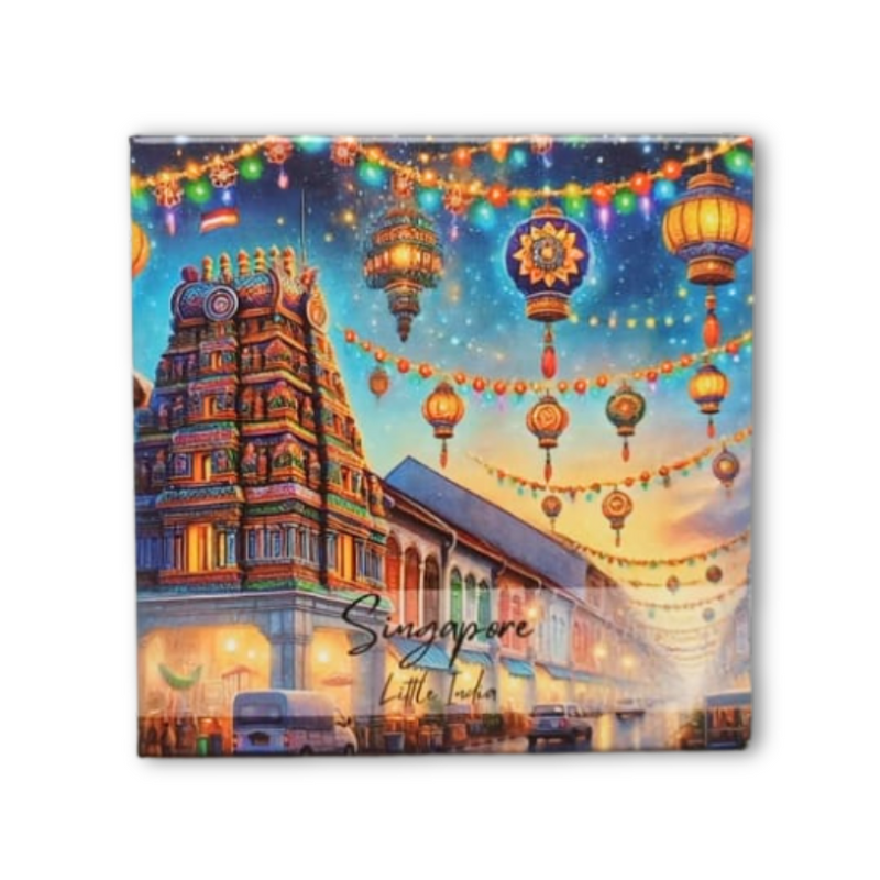 Singapore Fridge Magnet - Little India