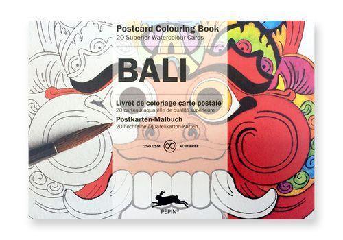 Postcard Colouring Book: Bali - SpectrumStore SG