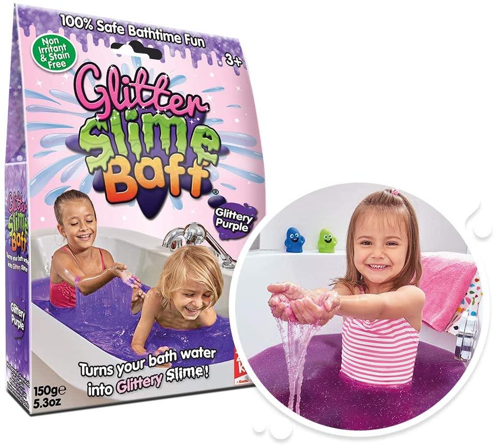 Slime Baff 150g - Glitter Purple For Kids